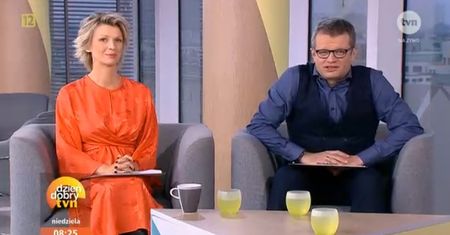 Ciężarna Magda Mołek w "Dzień Dobry TVN". Podkreśliła brzuszek?