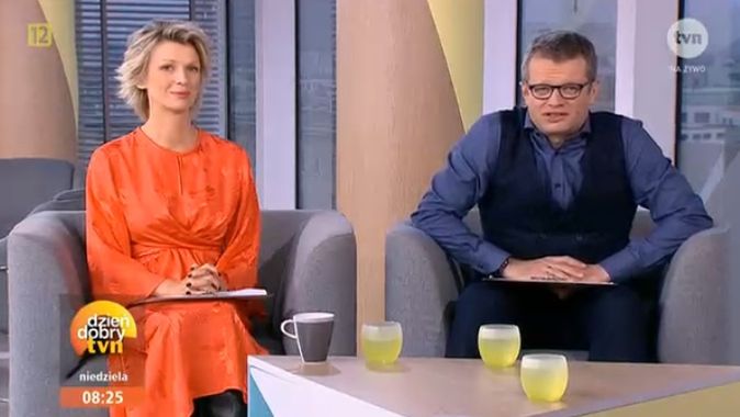 Magda Mołek w "Dzień Dobry TVN"