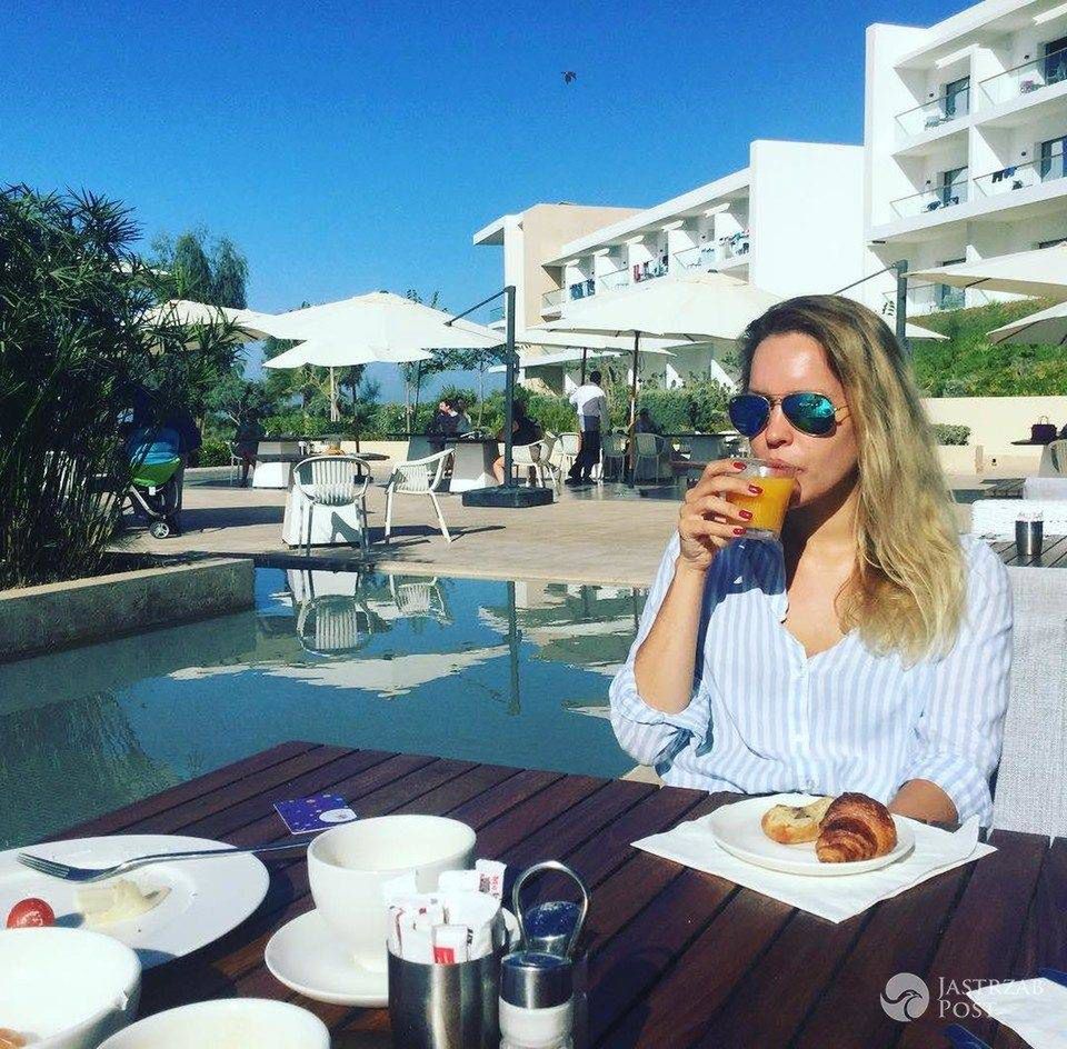 Julia Oleś w bikini na wakacjach