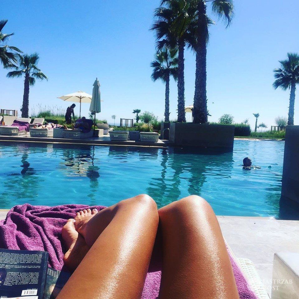 Julia Oleś w bikini na wakacjach