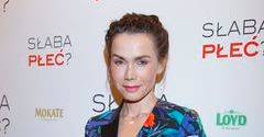 Olga Bołądź na premierze filmu "Słaba płeć?"