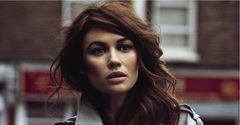 Olga Kurylenko w "Glamour" Italy