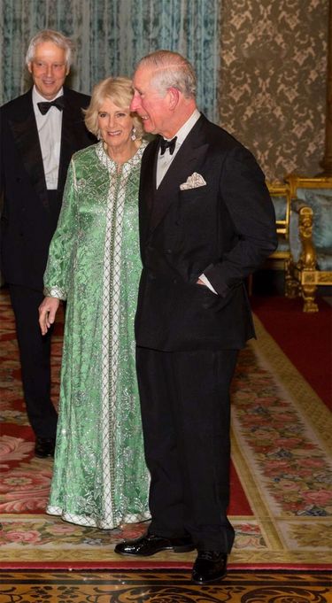 Książę Karol i księżna Camilla podczas oficjalnej kolacji