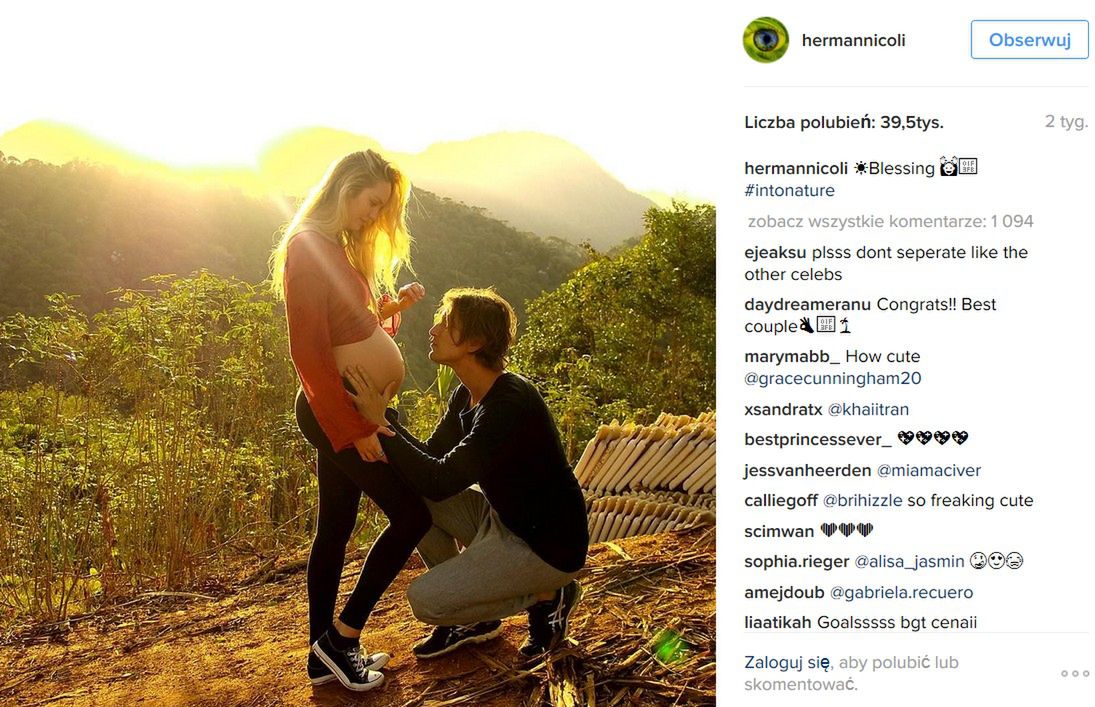 Candice Swanepoel i Hermann Nicoli spodziewają się pierwszego dziecka