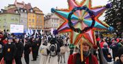 Orszak Trzech Króli wyruszył na ulice Warszawy. To "największe jasełka w Europie"