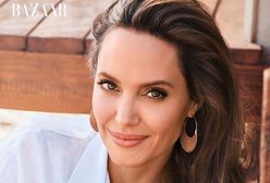 Odmieniona Angelina Jolie w "Harper's Bazaar". Uśmiech nie schodzi jej z twarzy