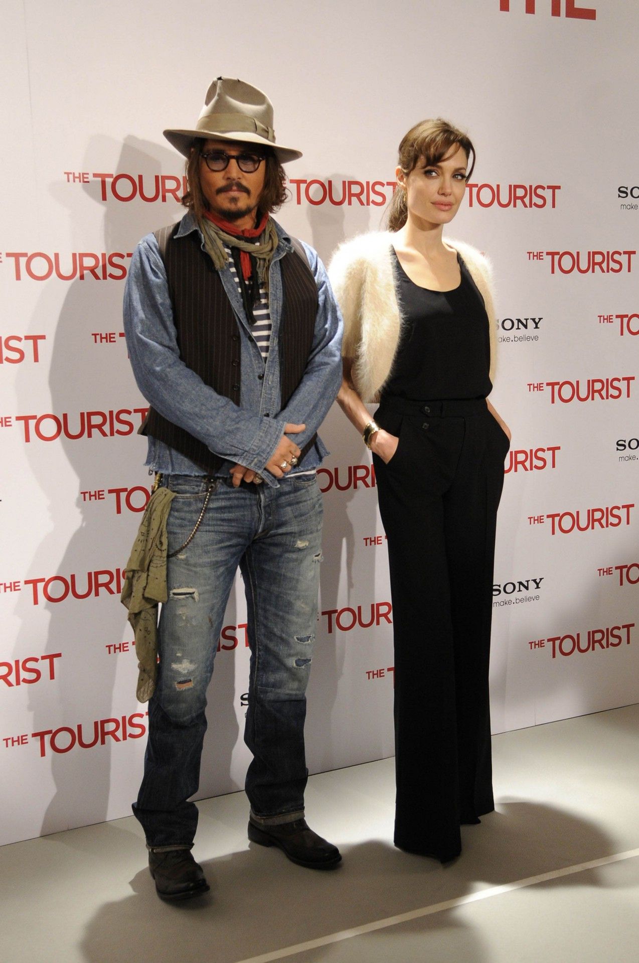 Angelina Jolie and Johnny Depp