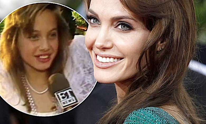 Wykopalisko roku! 10-letnia Angelina Jolie bryluje na Oscarach! Już wtedy wyglądała tak, że WOW [WIDEO]