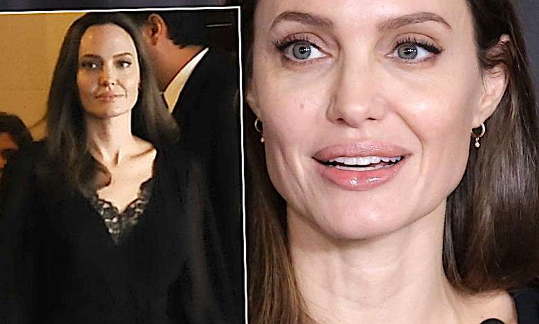 Przeraźliwie chuda Angelina Jolie pokazała się publicznie. Twarz śliczna, ale jej sylwetka…