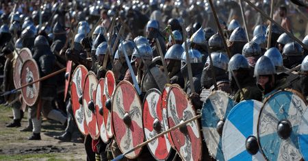 2500 wikingów i Słowian. Padł rekord na festiwalu na wyspie Wolin