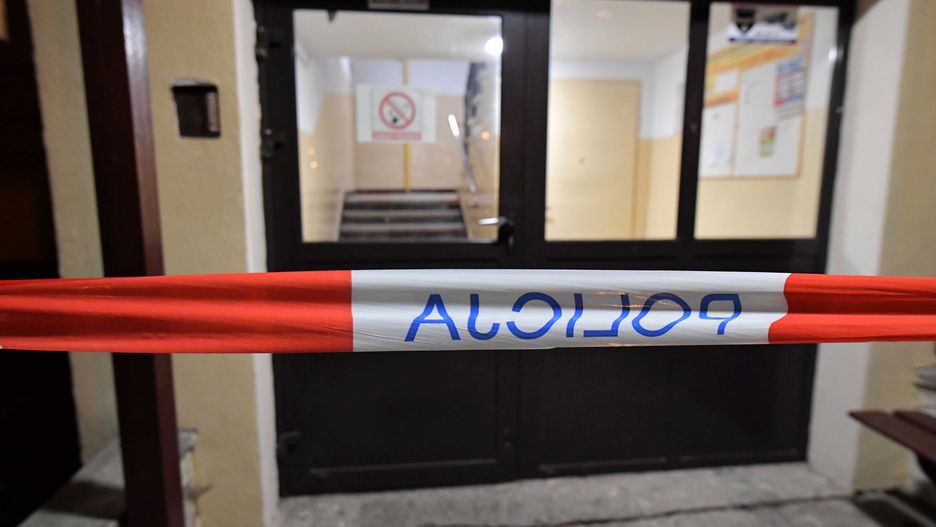 Mazowieckie. Osiedle w Garwolinie, na którym doszło do zabójstwa 47-letniej kobiety, 2 stycznia br.