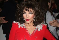 Joan Collins uratowana przed pożarem. O włos, a doszłoby do tragedii