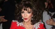 Joan Collins uratowana przed pożarem. O włos, a doszłoby do tragedii