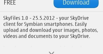 SkyDrive również dla Symbiana