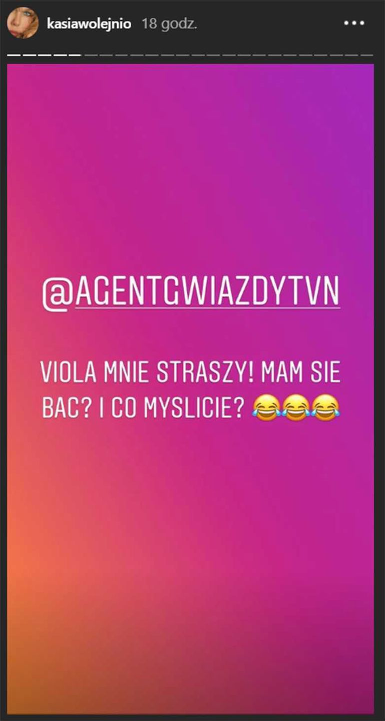 Kasia Wołejnio i Viola Kołakowska mają wojnę