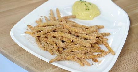 Frytki z fasolki i inne lekkie dania z roślin strączkowych