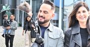 Agustin Egurrola z żoną i synkiem w "Pnś". Mały Oscar to niezły przystojniak. Jaki on uroczy!