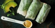 Spring rollsy z tofu i makaronem ryżowym. Palce lizać