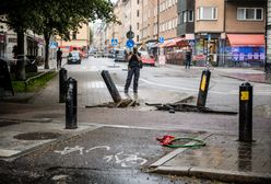 Sztokholm: ciężarówka staranowała taksówkę