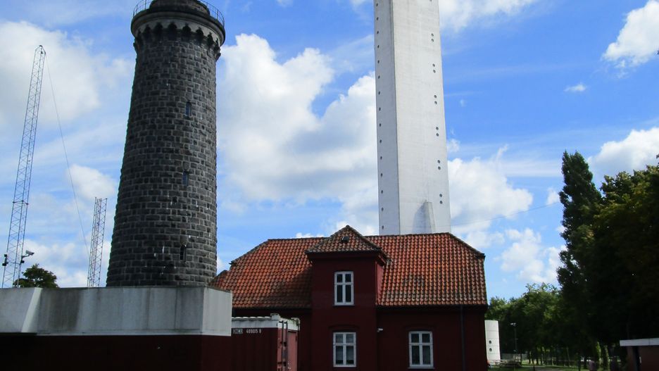 Stara wieża nasłuchowa w Dueodde na Bornholmie, wycofana z użytku w 2013 roku.