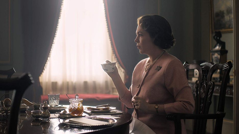 Kadr z 3. sezonu "The Crown"