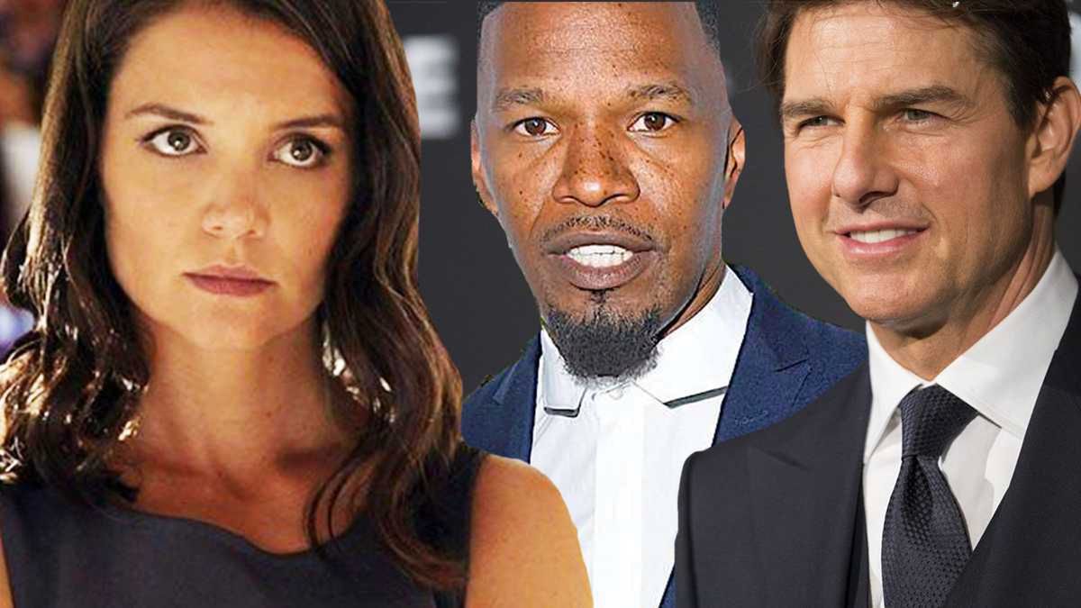 Tom Cruise i Jamie Foxx spiskują przeciwko Katie Holmes. To dopiero cios dla aktorki