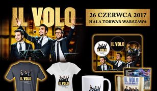 Gadżety od Il Volo w atrakcyjnych cenach do kupienia przed koncertem