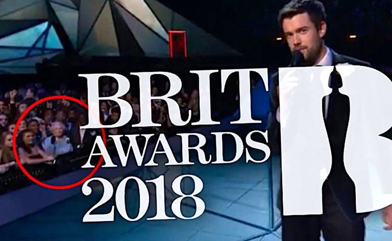 To jest HIT! Królowa Elżbieta II na BRIT Awards 2018! Publiczność oszalała na jej widok