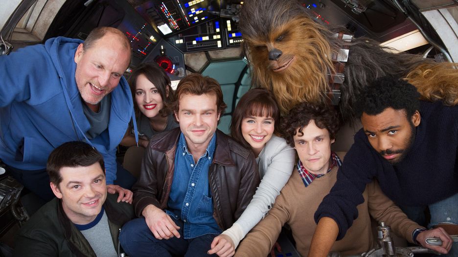 Ekipa "Solo: A Star Wars Story" na pierwszym oficjalnym zdjęciu