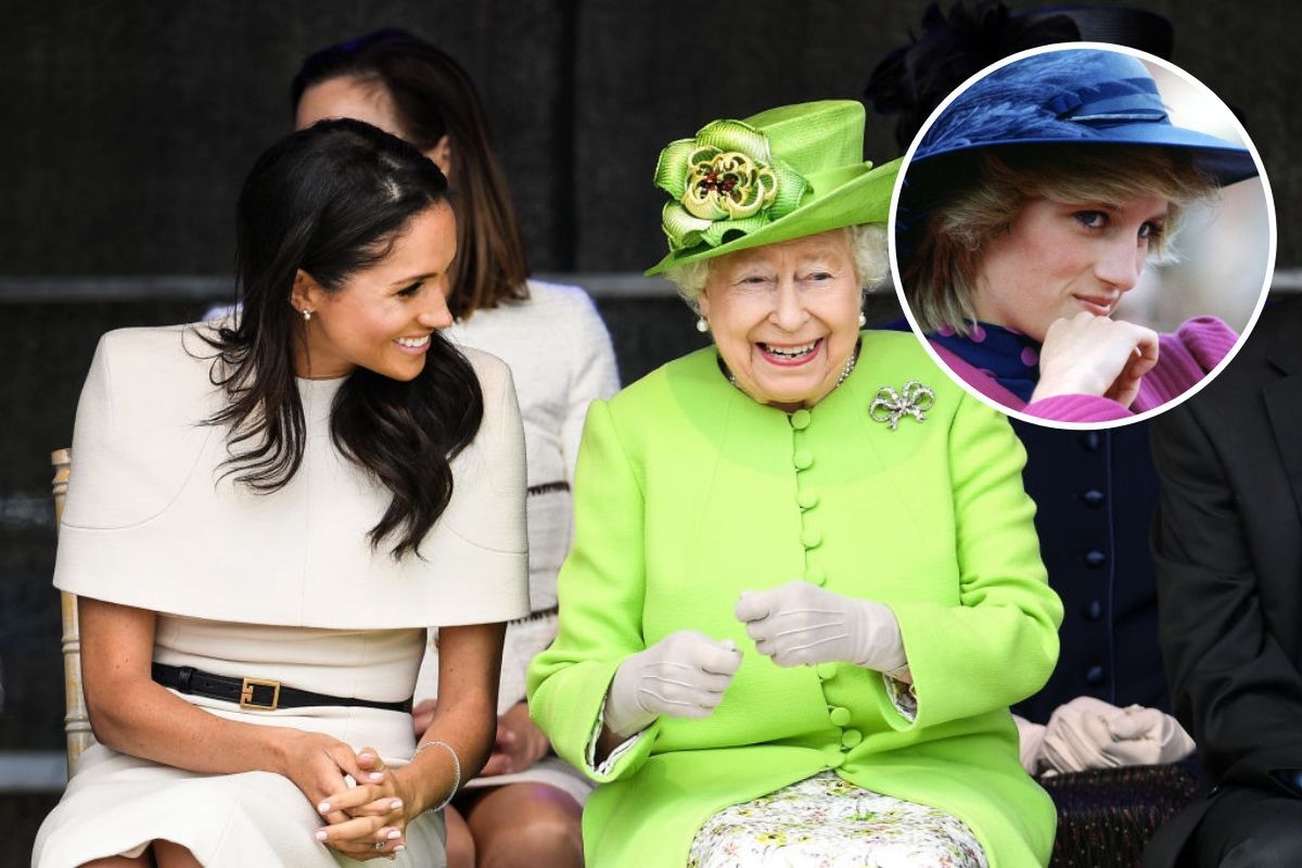 Meghan Markle jest traktowana przez królową inaczej niż Kate. Chodzi o Dianę