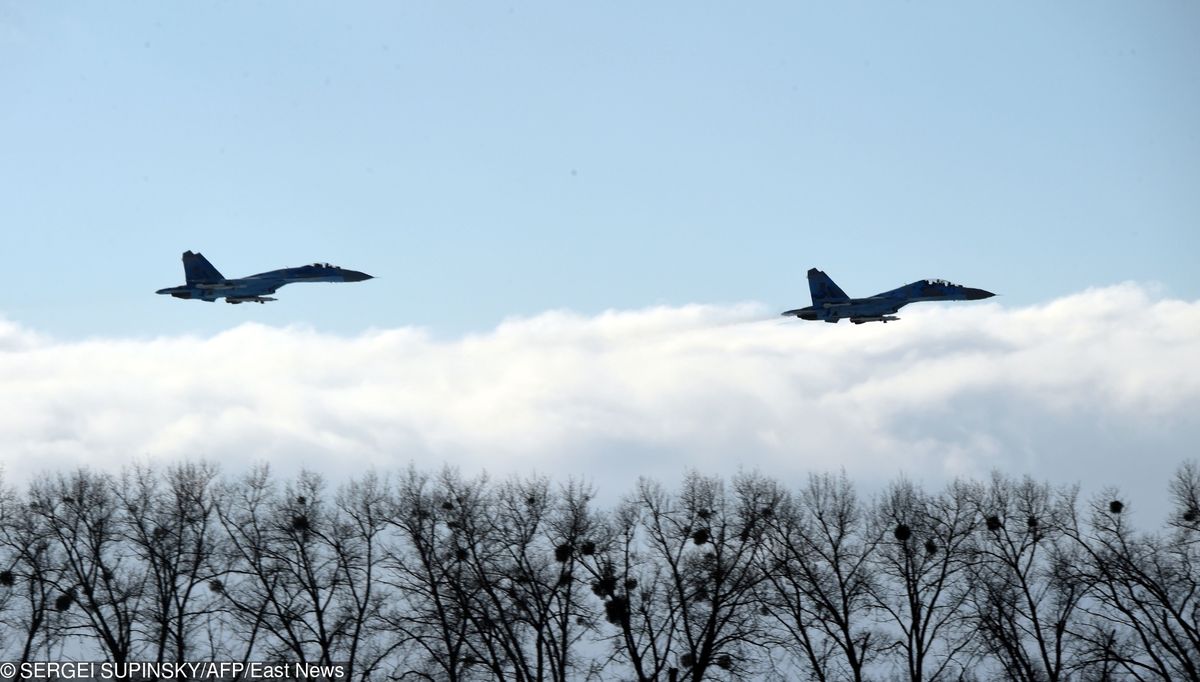 Rosyjskie Su-27 przechwyciły samolot rozpoznawczy USA