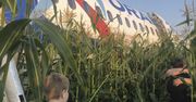 Samolot airbus zarył w pole kukurydzy. Rosja odznaczy pilotów