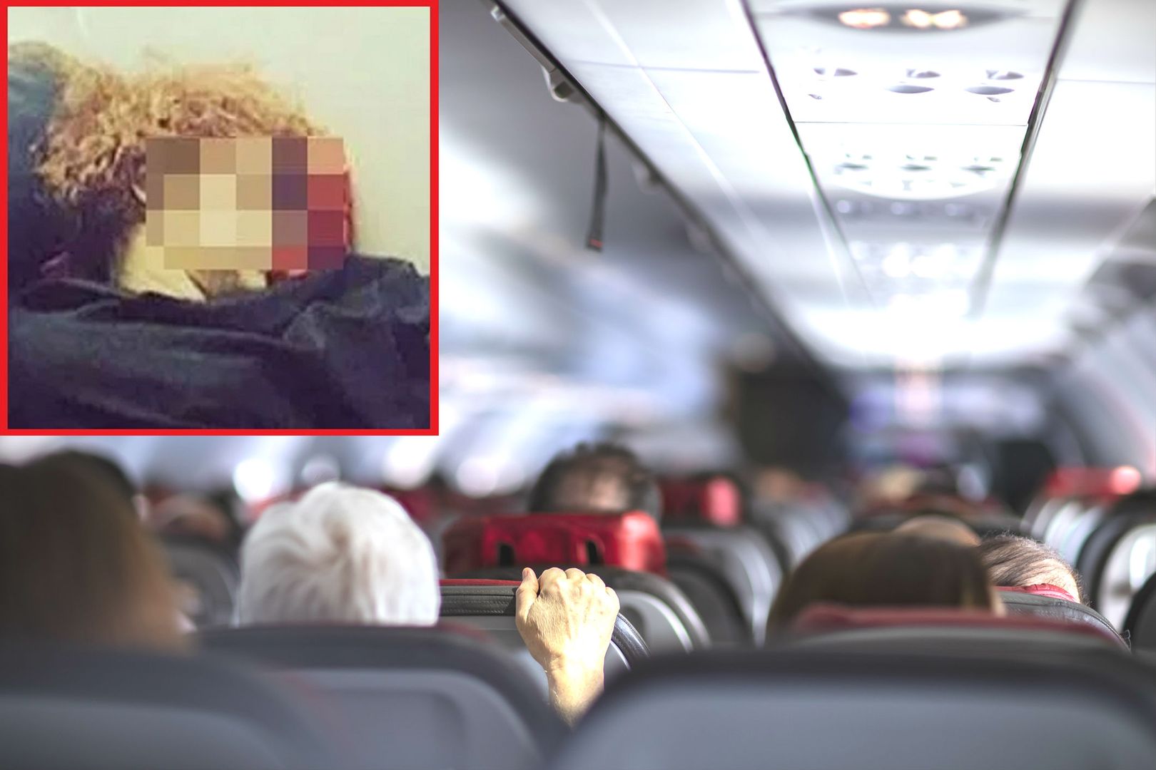 Zdjęcie z samolotu rozpętało burzę. Pasażerka sprytna czy niemądra?
