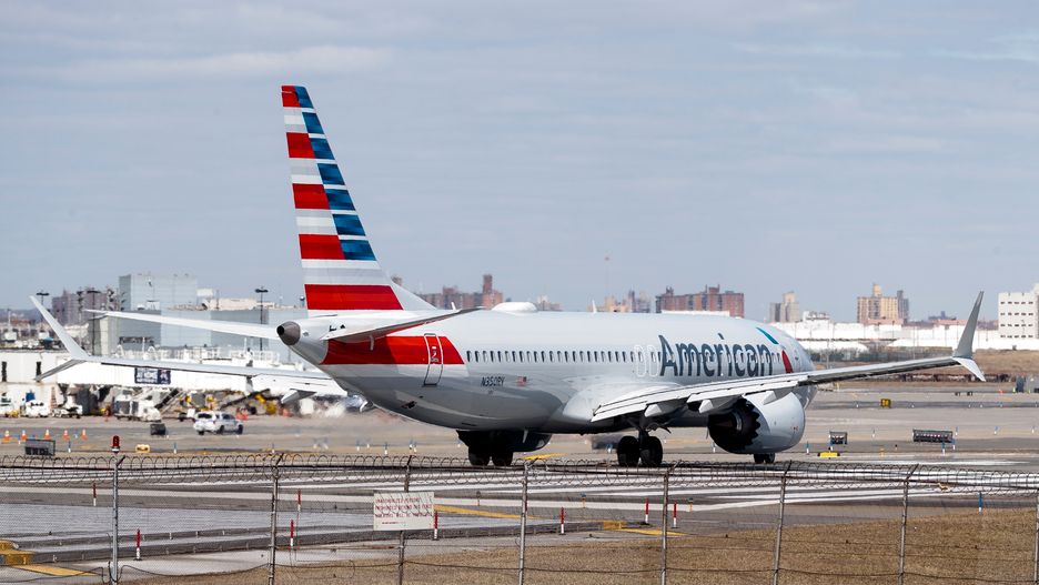 Boeing 737 MAX 8 amerykańskich linii lotniczych