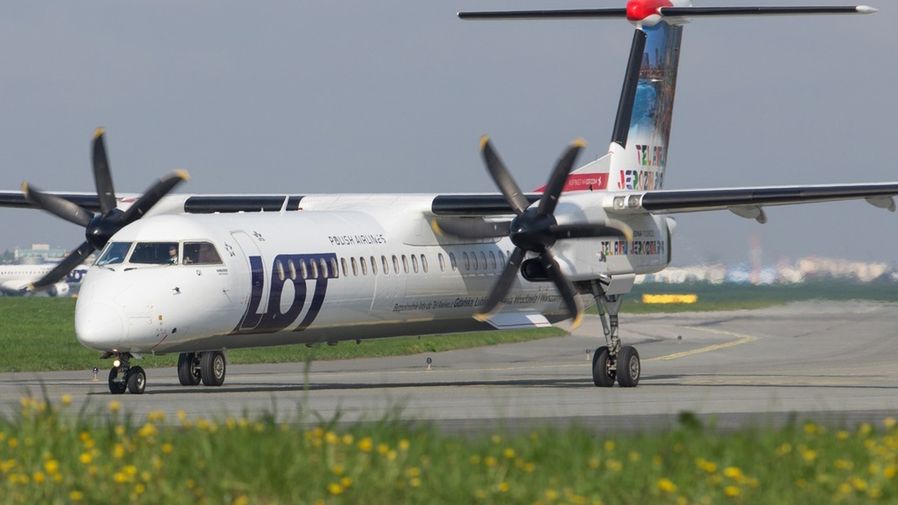 Bombardier zawrócił w drodze do Krakowa