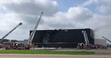 Samolot wleciał w hangar. Wszyscy pasażerowie nie żyją