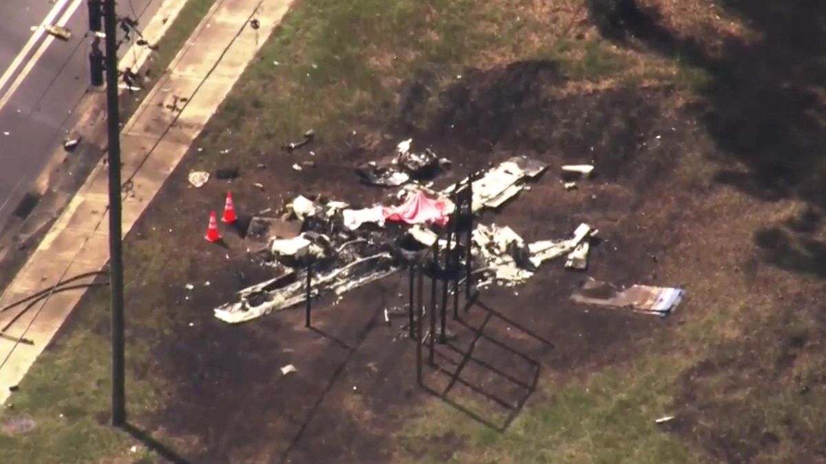 Katastrofa samolotu w USA