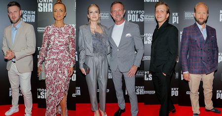 Gwiazdy na premierze filmu "Kryptonim Polska": Królikowski, Pazurowie, Zielińska, Szyc