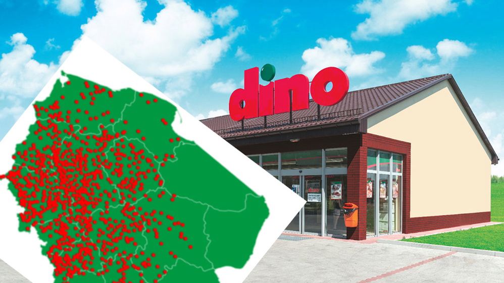 Sieć Dino skoncentrowana jest w zachodniej Polsce