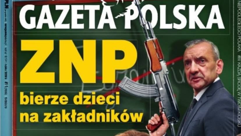 Okładka "Gazety Polskiej" z 11 marca 2019