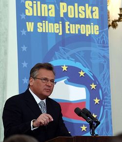 W Pałacu Prezydenckim o silnej Polsce w silnej Europie