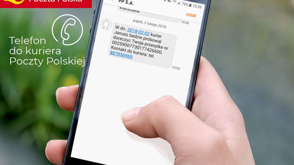 Przesyłki kurierskie Poczty Polskiej codziennie doręcza 3500 kurierów