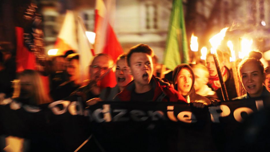Przemarsz nacjonalistów z NOP