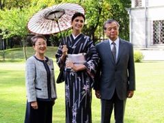 Spotkanie Ambasadora Japonii z Miss Polski