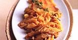 Fusilli z borowikami, jabłkami i tymiankiem