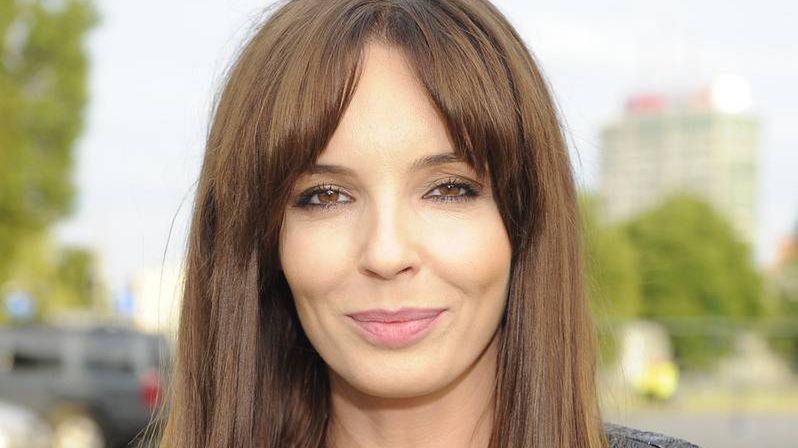 Agnieszka Włodarczyk w sukience z lumpeksu