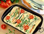 Pieczony omlet z warzywami i oregano
