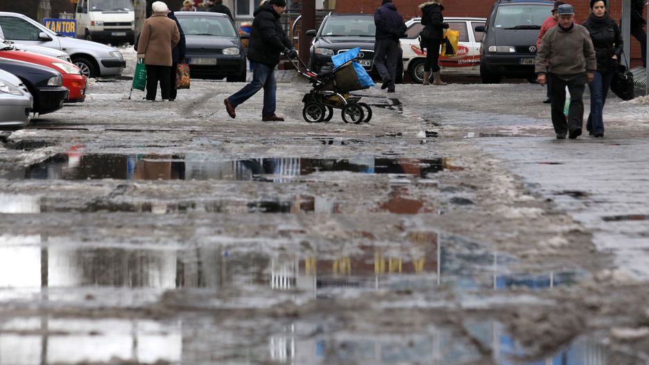 Ocieplenie sprawi, że będziemy narzekać na wodę z roztopionego śniegu