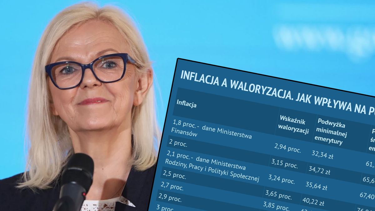3,24 proc. - taką waloryzację przewiduje Ministerstwo Rodziny, Pracy i Polityki Społecznej w 2020 roku