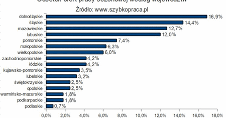 Oto gdzie najszybciej znajdziesz pracę na wakacje